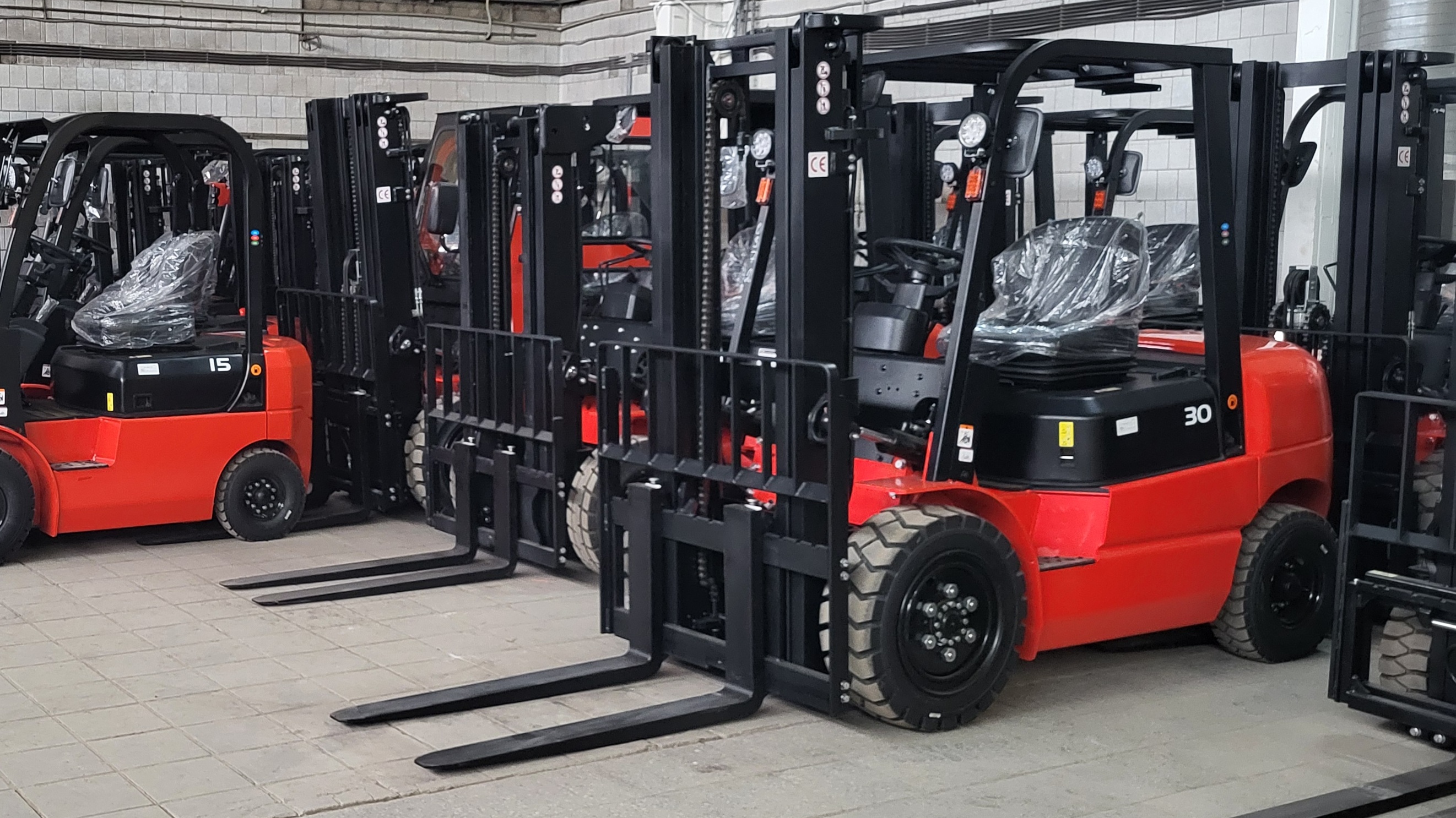 Тест-драйв складской техники на нашем складе в Камышине